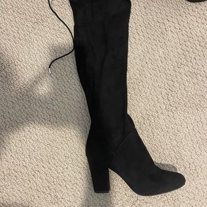 Thigh high boots - 4 inch heel